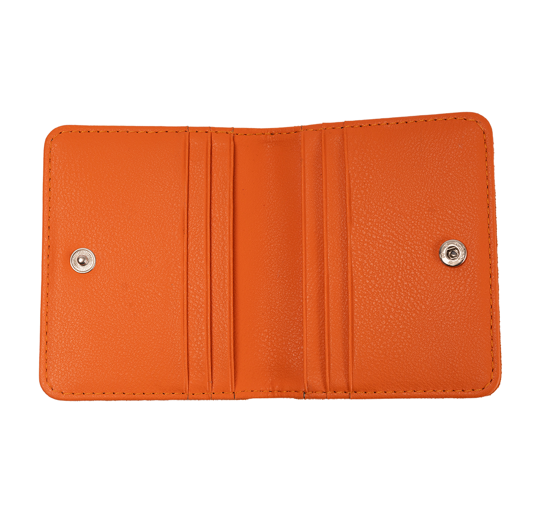 Portatarjetas-estampado-naranja-de-apuntar-2