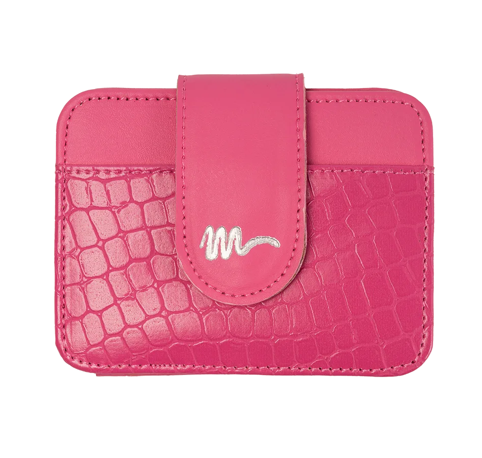 Portatarjetas-iman-fucsia