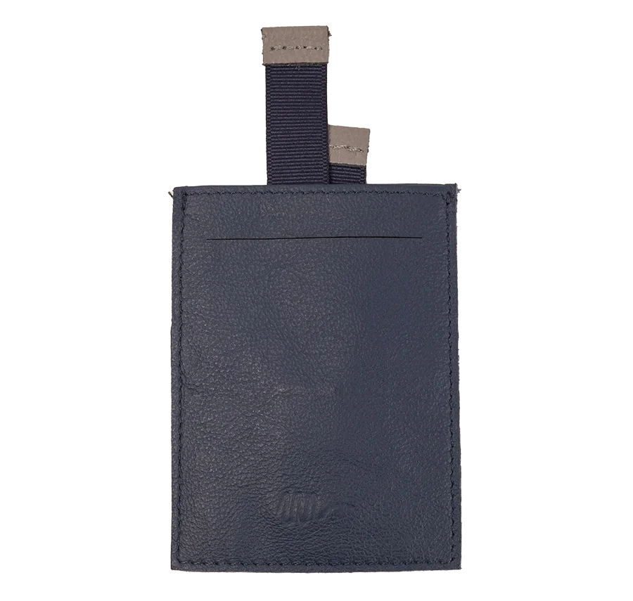 Portatarjetas-plano-azul-tira-azul